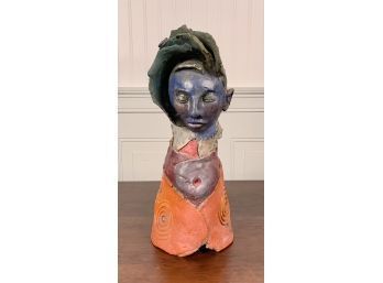 Sande French-Stockwell, Figural Stoneware Sculpture (CTF20)