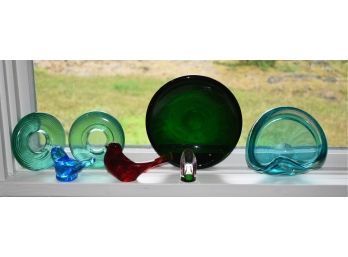 Art Glass Lot, 7pcs (cTF30)