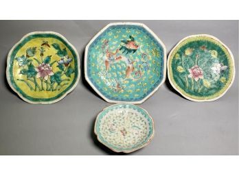 Four Early 20th C. Chinese Ceramic Bowls (cTF30)