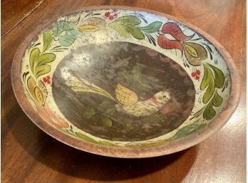 Painted Wooden Bowl (CTF10)