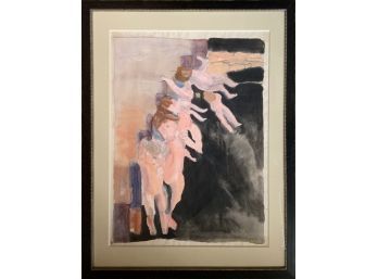 Modern Watercolor, Abstract Figures (CFT10)