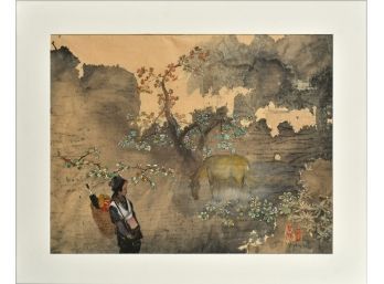 Asian Watercolor On Rice Paper (CTF10)