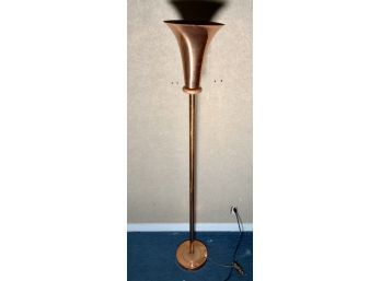 French Copper Torchiere Floor Lamp (CTF20)