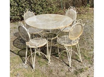 Iron Patio Table And Chairs (CTF30)