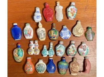 Snuff Bottle Collection, 23 Pcs (CTF10)