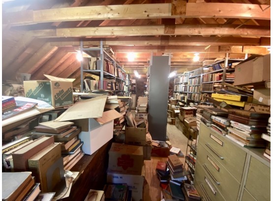 Humongous Book Collection (Pick Up At Property Only)