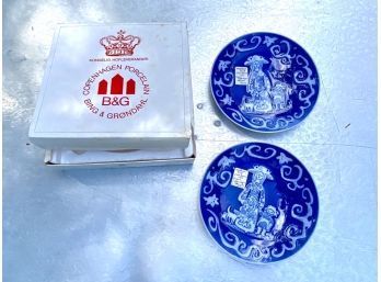 Two Royal Copenhagen Collectors Plates (CTF10)