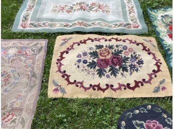 Antique Hooked Rugs, 4 (CTF10)