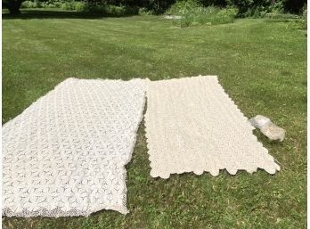 Two Crocheted Coverlets (CTF10)