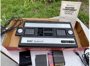 Vintage Intellivision Console With Games (CTF20)