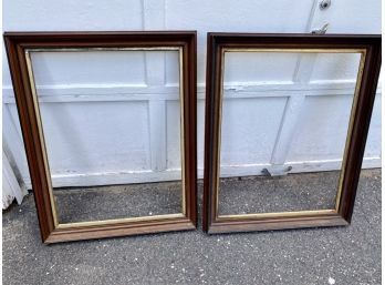 Two Antique Walnut Frames (CTF10)