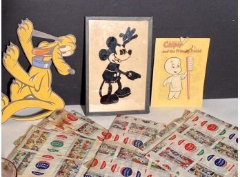 Vintage Goofy Mickey Mouse And Casper (CTF10)
