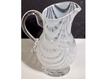 Nailsea Glass Pouring Pitcher (CTF10)