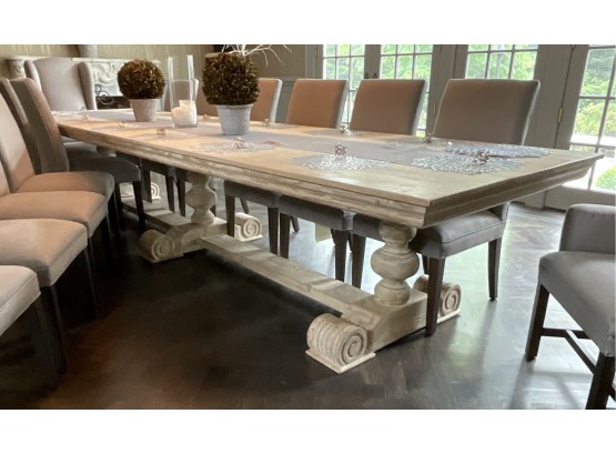 Restoration Hardware Dining Table, 14'ft. Long  (CTF100)