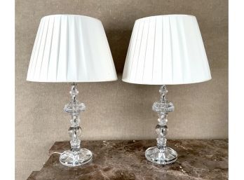 Pr. Crystal Table Lamps (CTF20)