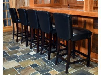 Five Arhaus Furniture Bar Stools (CTF40)