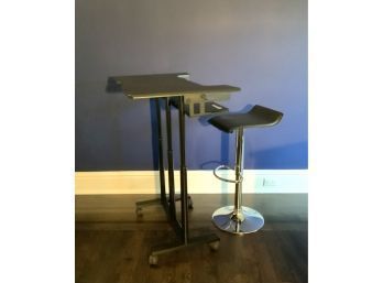 Mount-IT Standing Desk W/ Stool  (CTF30)
