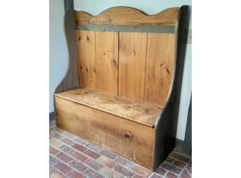 Country Painted Pine Hall Bench (CTF20)