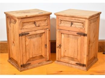Pr. Pine Side Cabinets (CTF20)