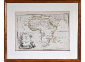 French Map Of Africa, 1782 (CTF10)