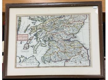 Antique Map: Andrew Johnston A New Map Of The South Part Of Scotland (CTF10)