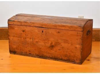 Antique Country Pine Blanket Box (CTF20)