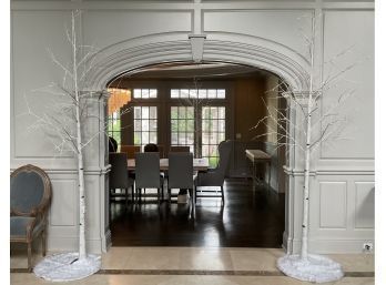 Lighted Faux Birch Trees (CTF80)