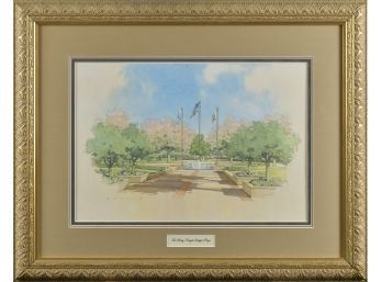 Watercolor, Betty Knight Scripps Plaza (CTF10)