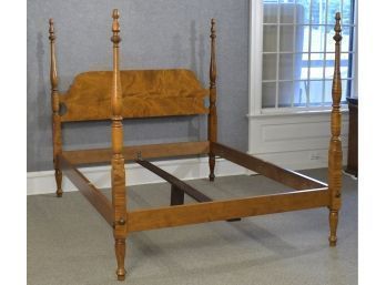 Eldred Wheeler Queen Size Tiger Maple Bed (CTF40)
