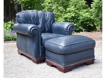 Classic Leather Furniture Co. Chair And Ottoman (CTF50)