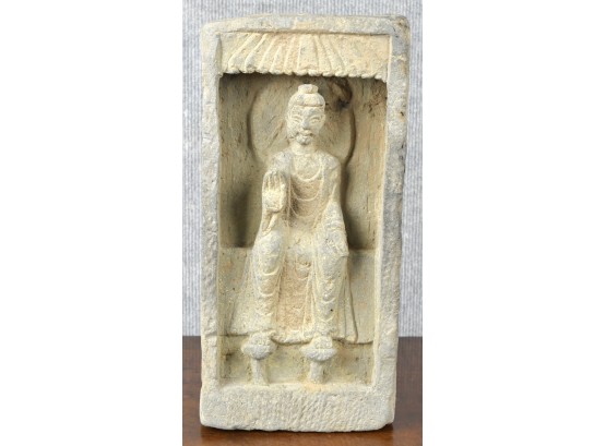 Chinese Sandstone Buddha Carving (CTF10)