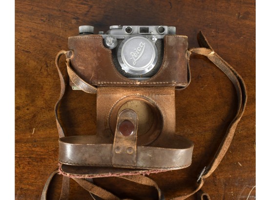 1938 Leica IIIa Film Camera And Leitz Hektor 2.8cm F6.3 Lens (CTF10)
