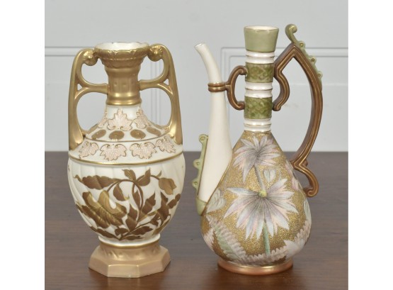 Two Rudolstadt Porcelain Vases (CTF10)