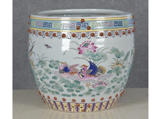 Chinese Porcelain Fish Bowl (CTF10)