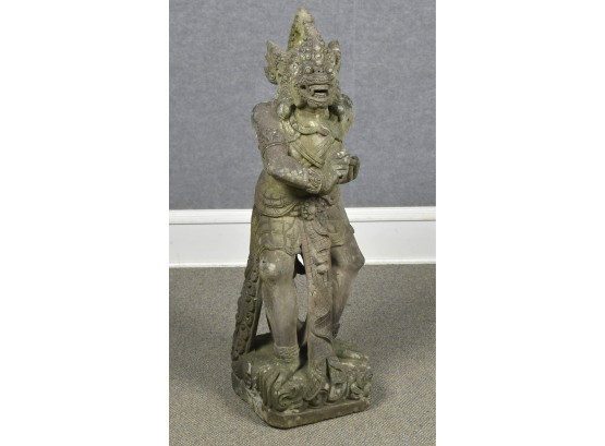 Antique Asian Sandstone Carving (CTF20)
