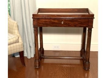 19th C. French Empire Side Table/desk  (CTF20)
