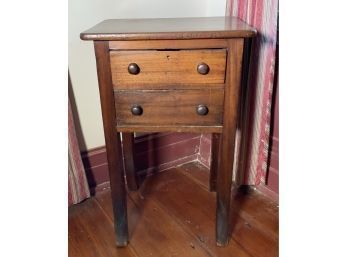 Antique Two-Drawer Stand (CTF10)