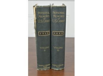 Personal Memoirs Of U.S. Grant, 1885 Edition (CTF10)