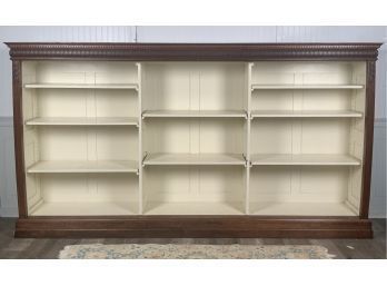 Victorian Oak Open Front Bookcase (CTF50)