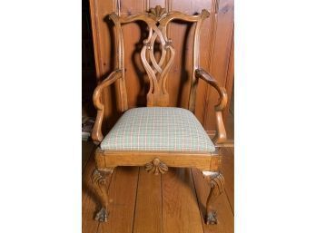 Chippendale Style Armchair (CTF10)