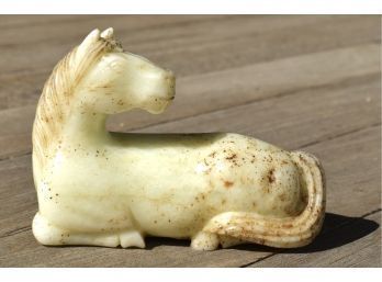 Chinese Carved Jade Horse (CTF10)