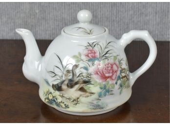 Signed Chinese Porcelain Teapot (CT10)