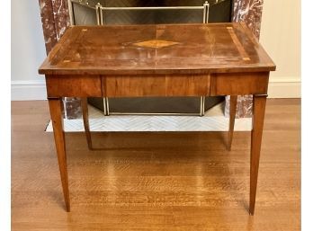 Ca. 1800 Continental Inlaid Table /Desk (CTF30)
