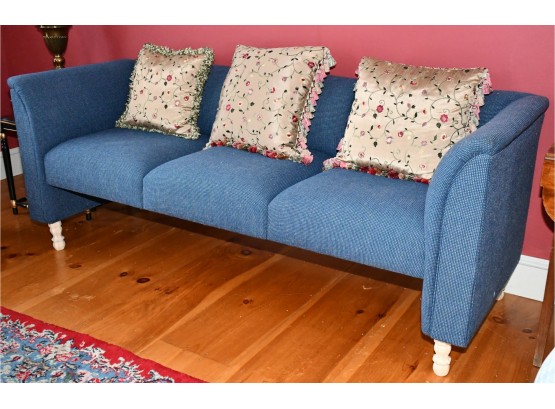 Blue Fabric Couch Made By Krug (CTF30)