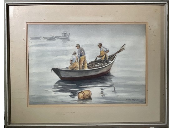 Electra Reynolds Watercolor, Fishermen (CTF10)