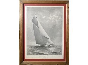 Framed Sailing Print, The Reliance 1903 (CTF20)
