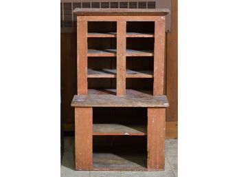Antique Child's Size Hutch Cupboard (CTF10)
