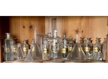 Apothecary Bottles And Other Glassware (CTF20)