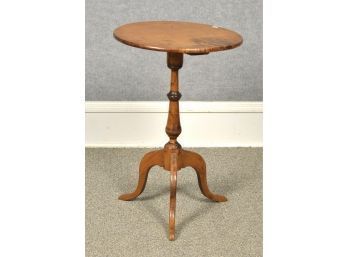 19th C. Maple Candle Stand (CTF10)
