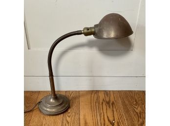 Vintage Goose Neck Iron Desk Lamp (CTF10)